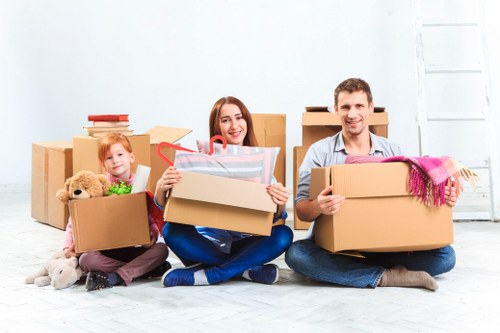 Removal company planning a home move in West Hampstead