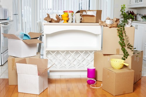 Office relocation support with packing and unpacking services in Westhampstead