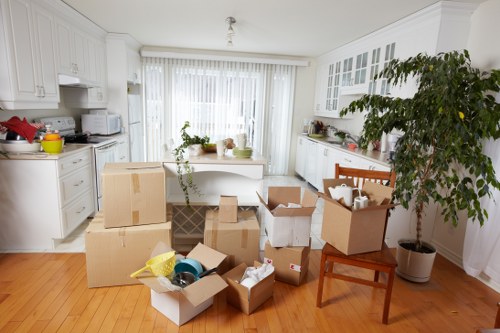 Careful unpacking support for a local home in West Hampstead