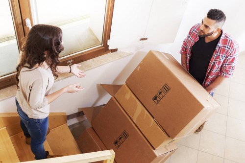 Careful waste separation and donation items for local charity partnerships