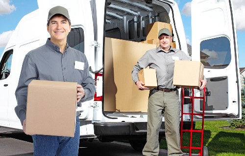 Professional moving team handling residential removals in Westhampstead